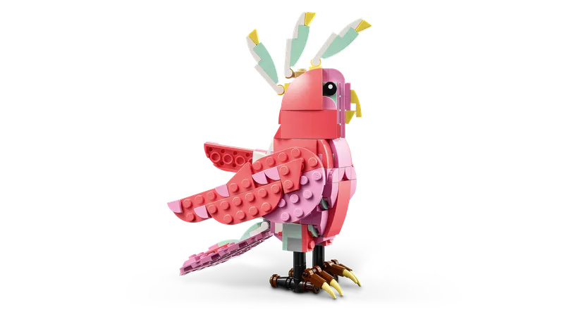 Wild Animals: Pink Flamingo von LEGO – Produktfoto 7 von 12
