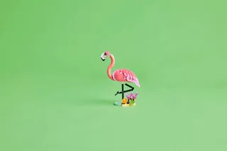 Wild Animals: Pink Flamingo von LEGO – Produktfoto 9 von 12