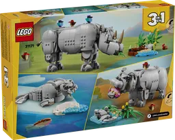 LEGO Wild Animals: Majestic Rhino with Birds (31171) - afbeelding 16