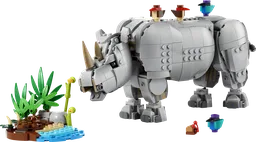 LEGO Wild Animals: Majestic Rhino with Birds (31171) - afbeelding 3