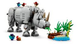 LEGO Wild Animals: Majestic Rhino with Birds (31171) - afbeelding 11