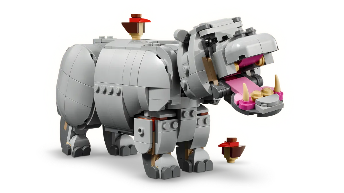 LEGO Wild Animals: Majestic Rhino with Birds (31171) - Bild 8