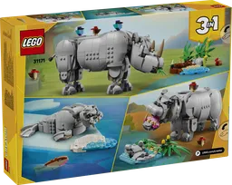 LEGO Wild Animals: Majestic Rhino with Birds (31171) - afbeelding 32