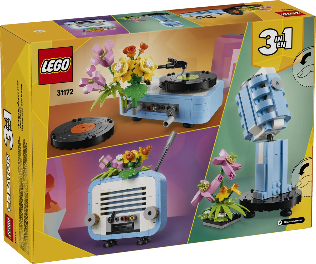 LEGO Record Player with Flowers (31172) - Bild 9