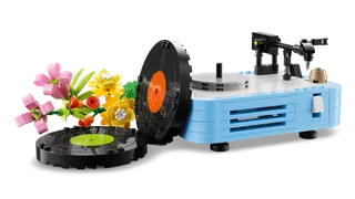 Record Player with Flowers fra LEGO – produktbillede 3 af 10