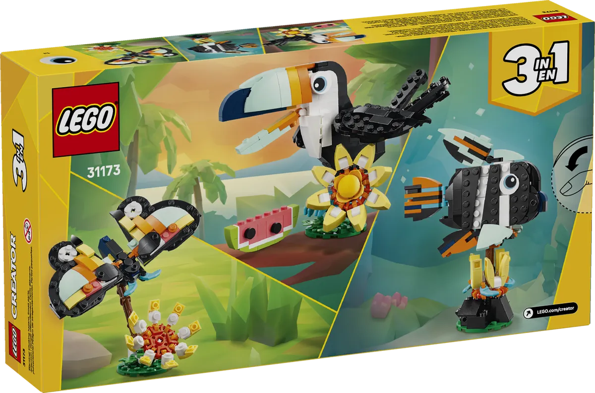 LEGO Wild Animals: Tropical Toucan (31173) - Bild 9