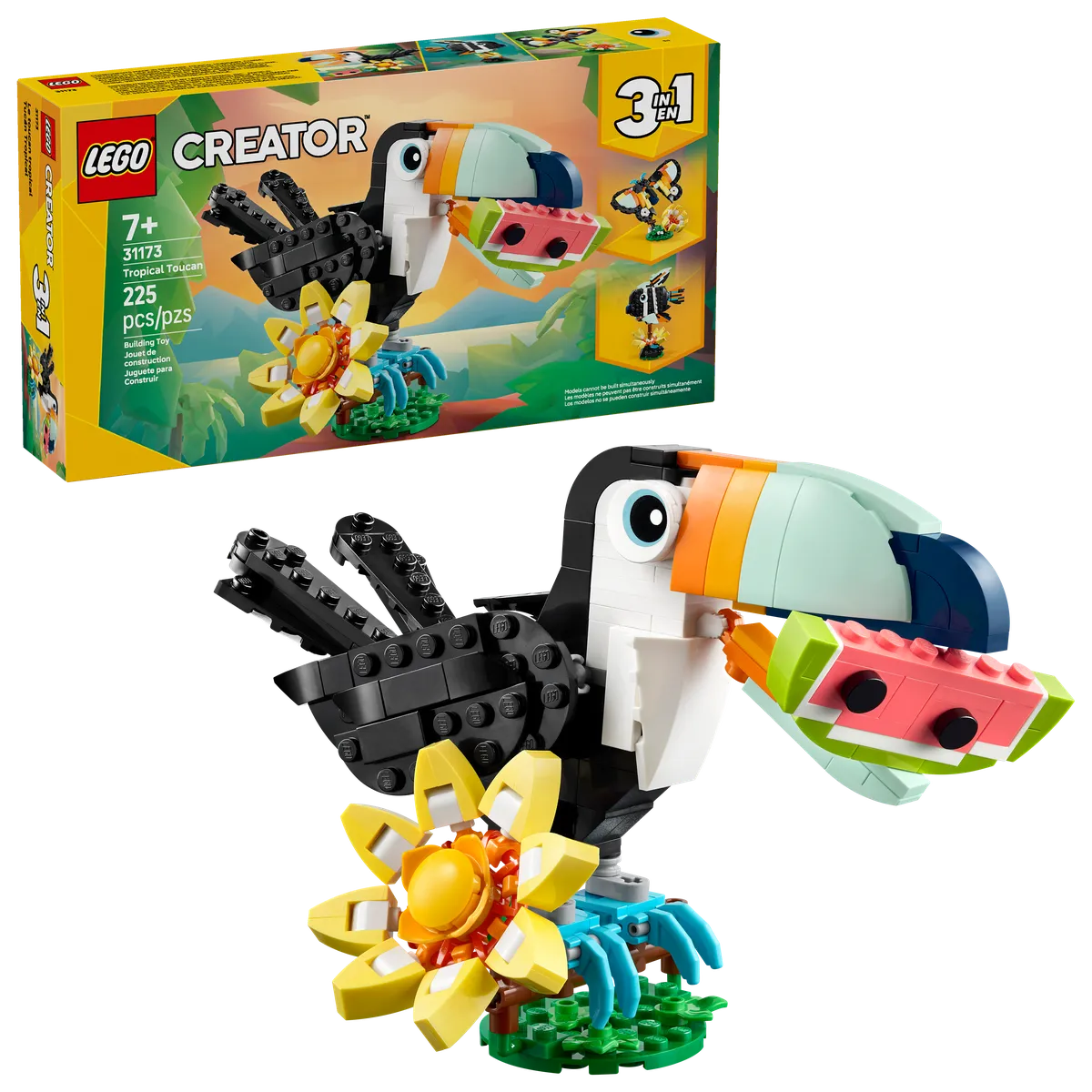 LEGO Wild Animals: Tropical Toucan (31173) - Bild 4