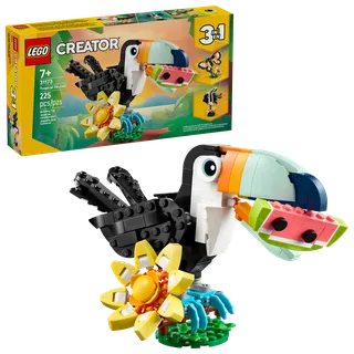 Wilde dieren: tropische toekan van LEGO – productfoto 2 van 10