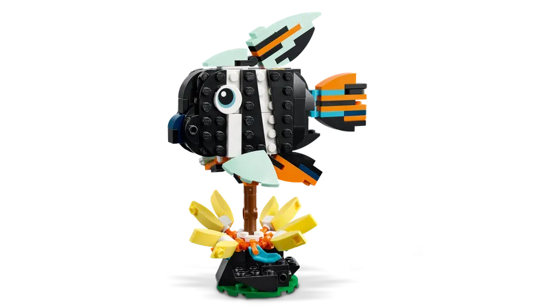 Wilde dieren: tropische toekan van LEGO – productfoto 4 van 10