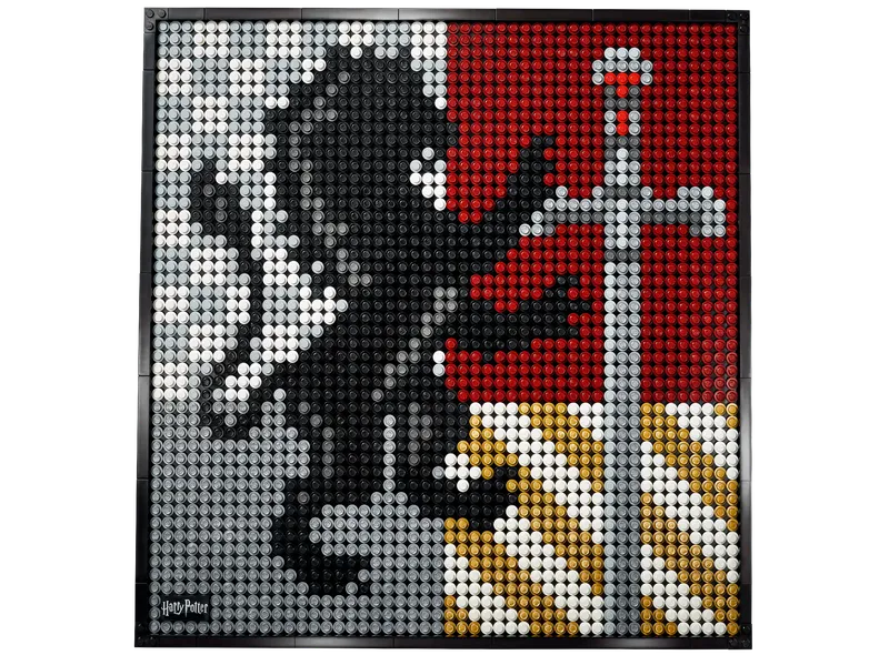Harry Potter™ Hogwarts™ Crests de LEGO – photo du produit 3 sur 21