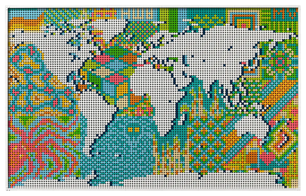 LEGO World Map (31203) - image 2