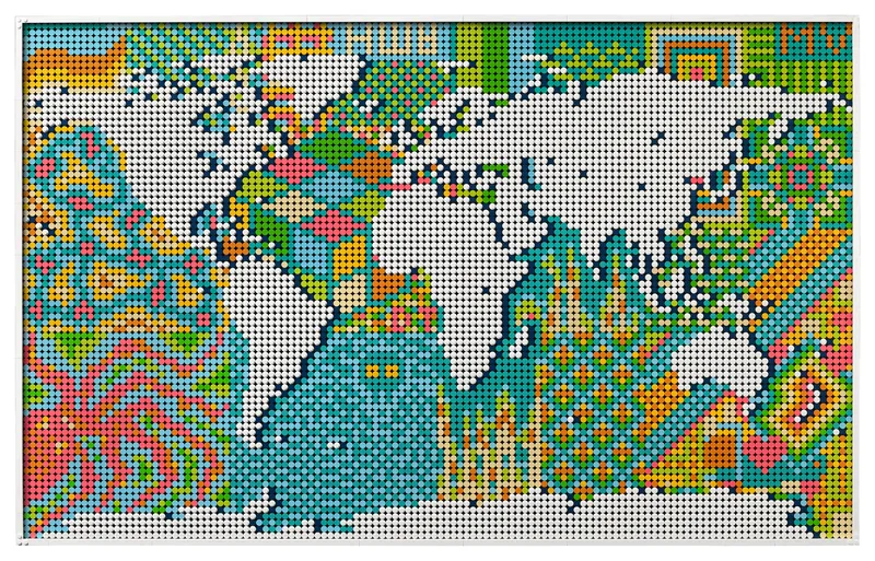 World Map by LEGO – product photo 3 of 14