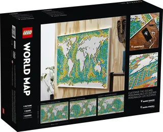 World Map by LEGO – product photo 8 of 14