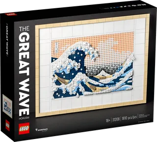 Hokusai – The Great Wave von LEGO – Produktfoto 2 von 12
