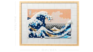 Hokusai – The Great Wave von LEGO – Produktfoto 3 von 12