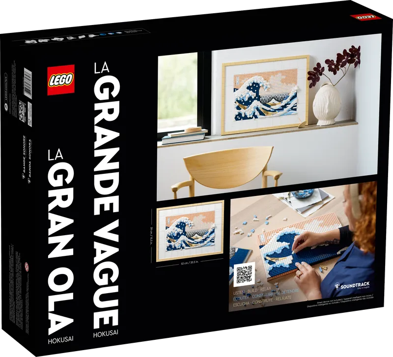 Hokusai – The Great Wave von LEGO – Produktfoto 4 von 12