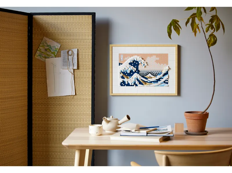 Hokusai – The Great Wave von LEGO – Produktfoto 5 von 12