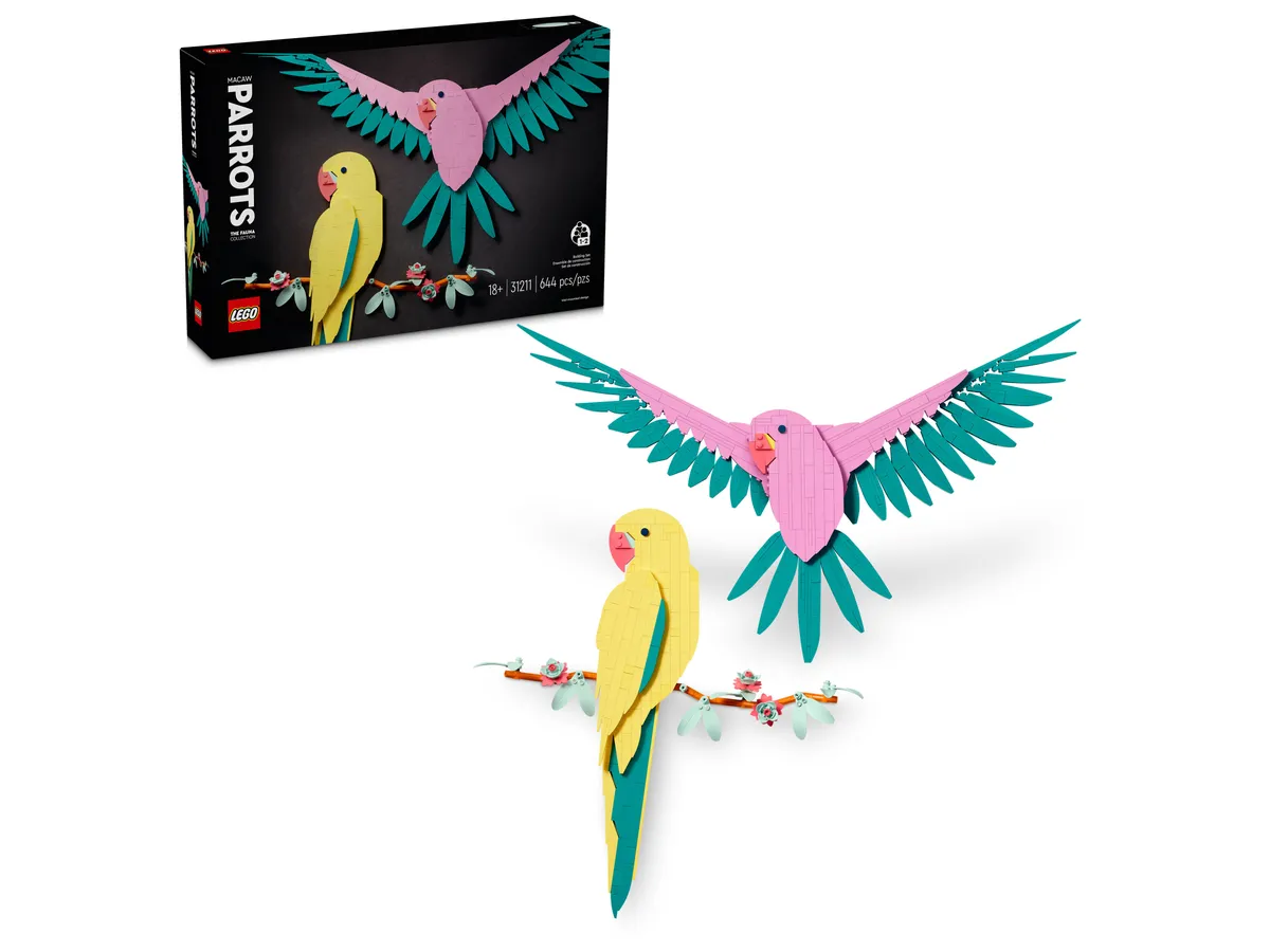 LEGO The Fauna Collection – Macaw Parrots (31211) - Bild 2