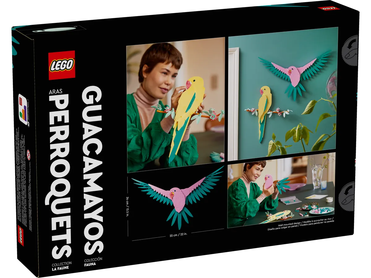 LEGO The Fauna Collection – Macaw Parrots (31211) - Bild 1