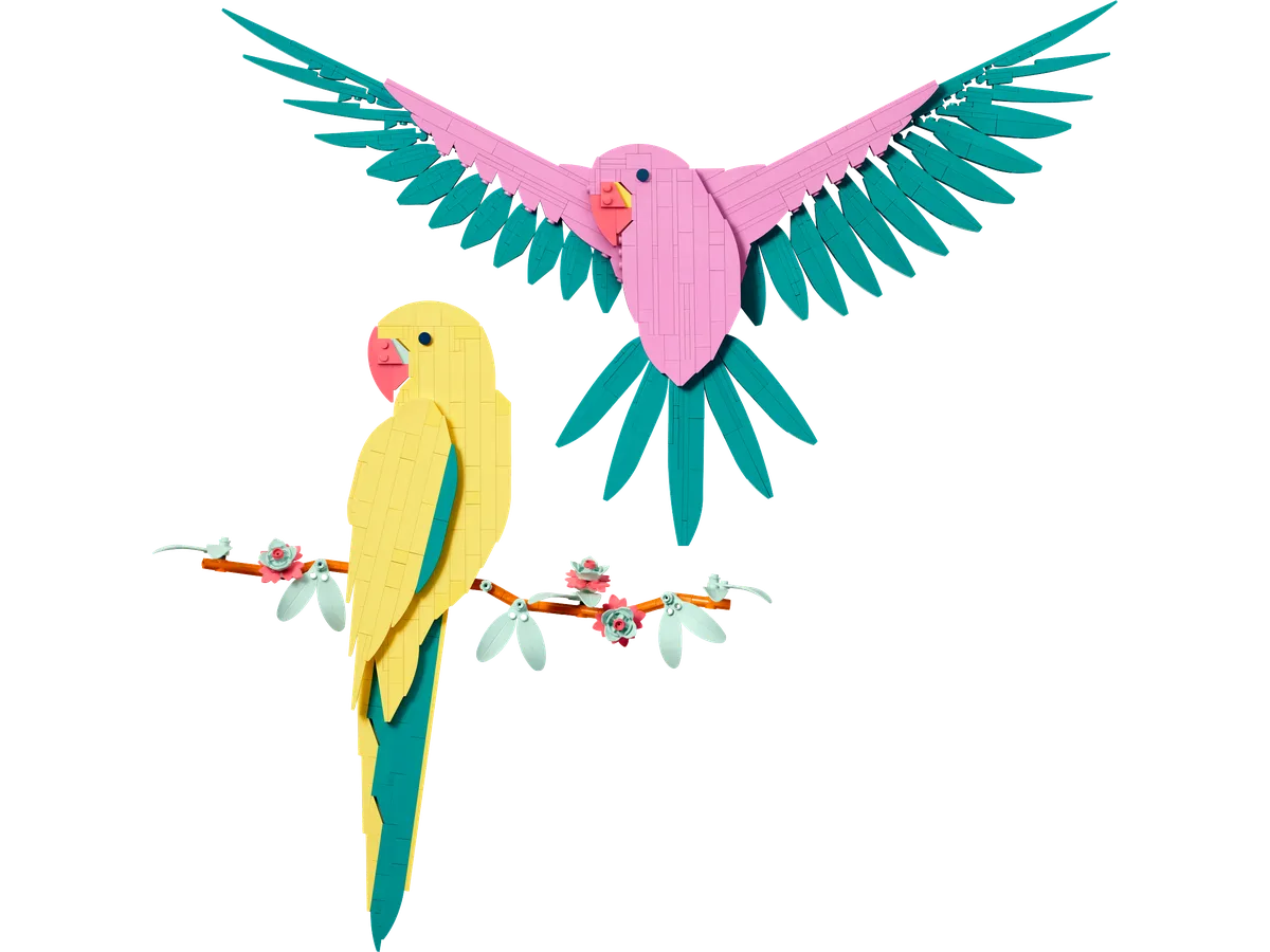 LEGO The Fauna Collection – Macaw Parrots (31211)