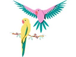 LEGO The Fauna Collection – Macaw Parrots (31211)