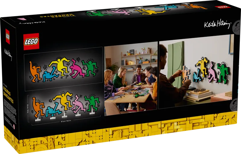 Keith Haring – Dancing Figures de LEGO – photo du produit 10 sur 10