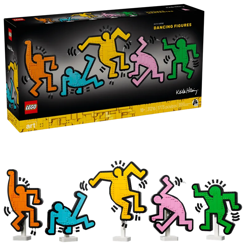 Keith Haring – Dancing Figures de LEGO – photo du produit 2 sur 10