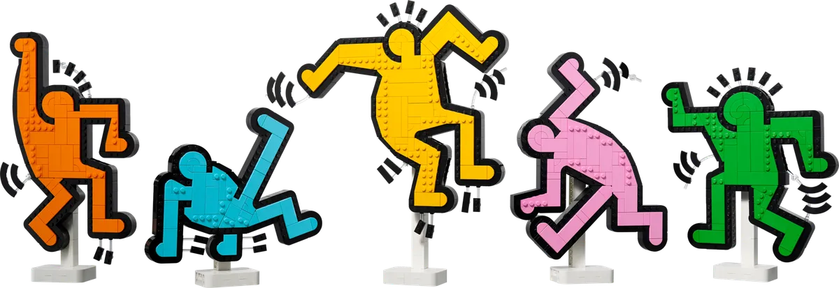 LEGO Keith Haring – Dancing Figures (31216)