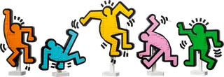 Keith Haring – Dancing Figures de LEGO – photo du produit 1 sur 10