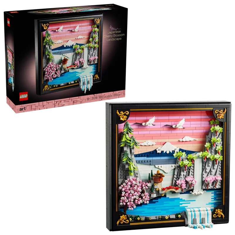 Japanese Cherry Blossom Landscape by LEGO – product photo 2 of 15