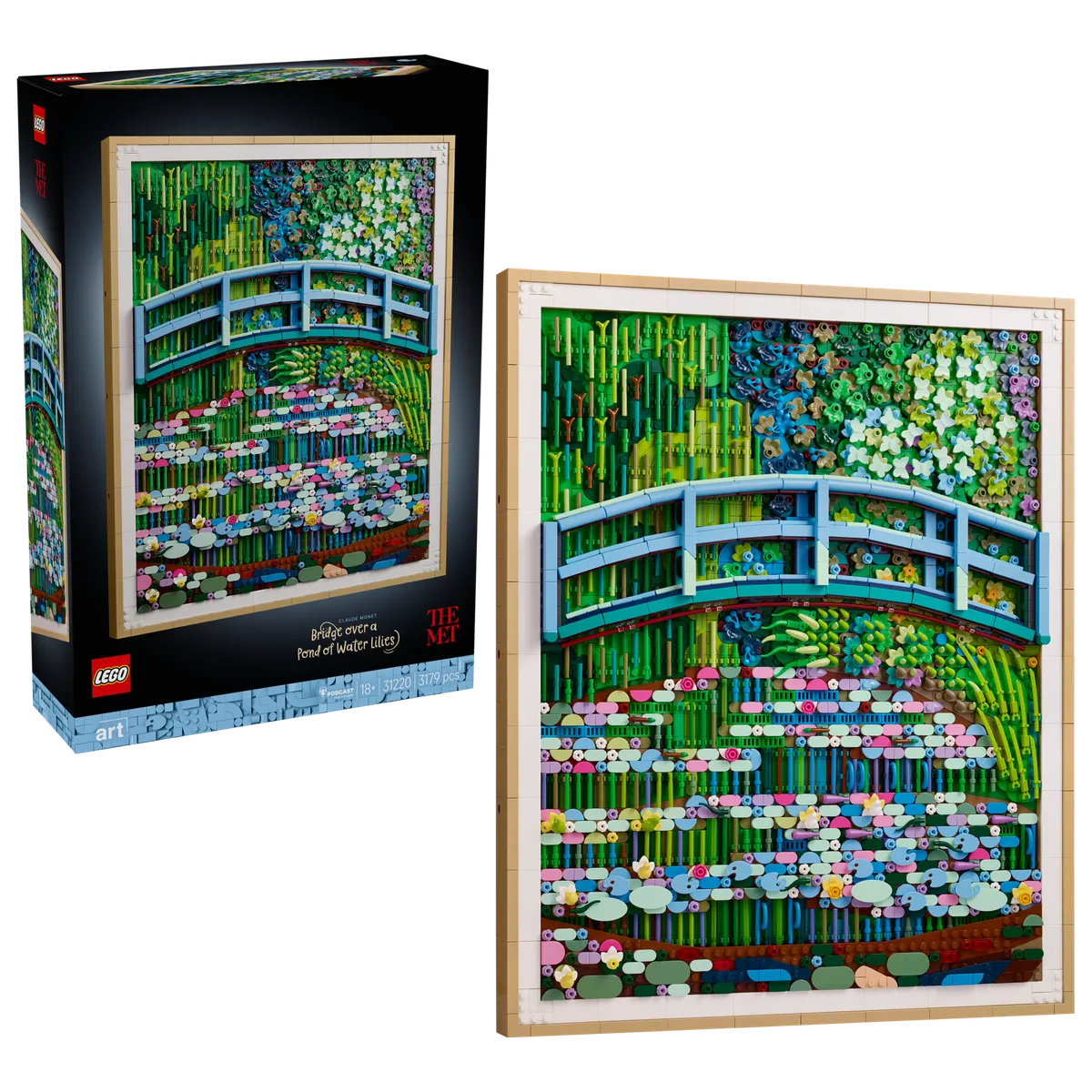 LEGO Claude Monet – Bridge over a Pond of Water Lilies (31220) - image 5