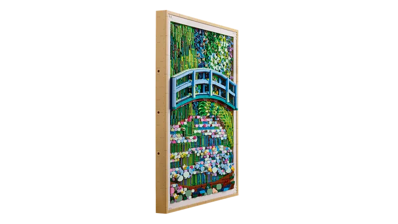 Claude Monet – Bridge over a Pond of Water Lilies von LEGO – Produktfoto 5 von 17