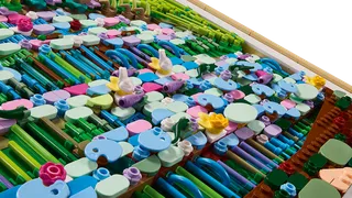 Claude Monet – Bridge over a Pond of Water Lilies von LEGO – Produktfoto 6 von 17