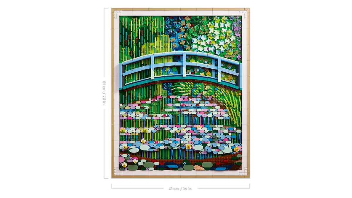 LEGO Claude Monet – Bridge over a Pond of Water Lilies (31220) - image 4