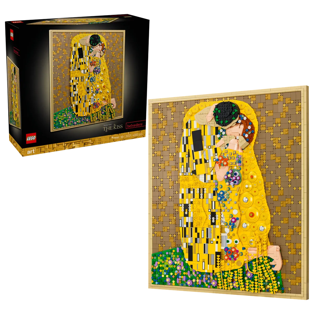 LEGO Gustav Klimt – The Kiss (31221) - afbeelding 4