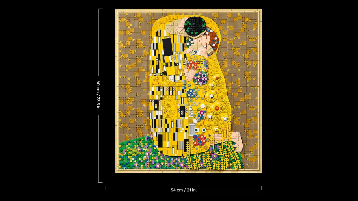 LEGO Gustav Klimt – The Kiss (31221) - afbeelding 5