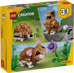 LEGO Cute Hamster with a Flower (31376) - afbeelding 13