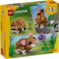 Schattige hamster met bloem - Afbeelding 14 van 24