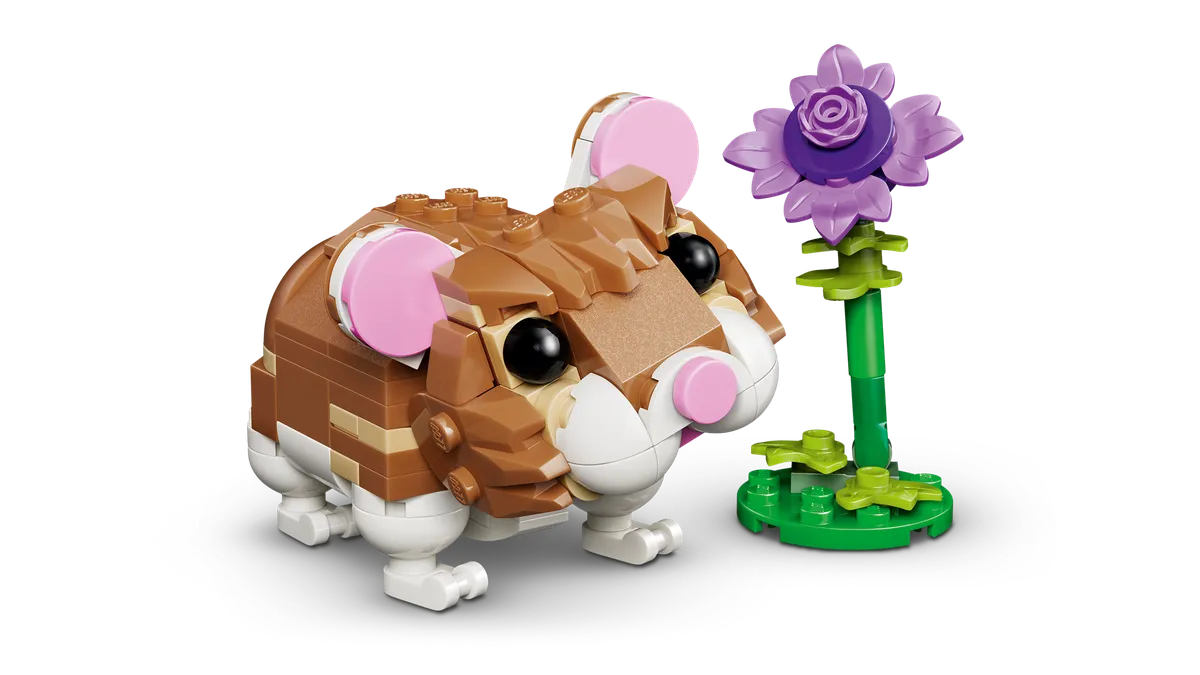LEGO Cute Hamster with a Flower (31376) - Bild 7