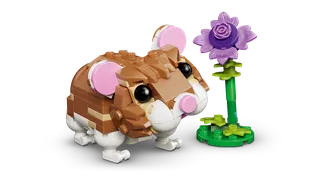 Cute Hamster with a Flower von LEGO – Produktfoto 29 von 33