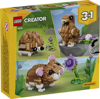 Cute Hamster with a Flower von LEGO – Produktfoto 33 von 33