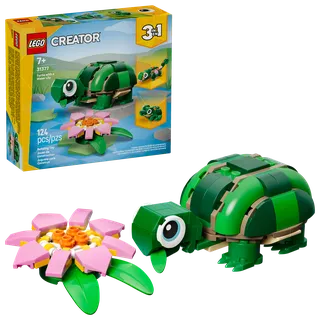 Turtle with a Water Lily Flower by LEGO – product photo 2 of 25