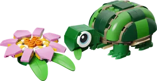 Turtle with a Water Lily Flower by LEGO – product photo 3 of 25