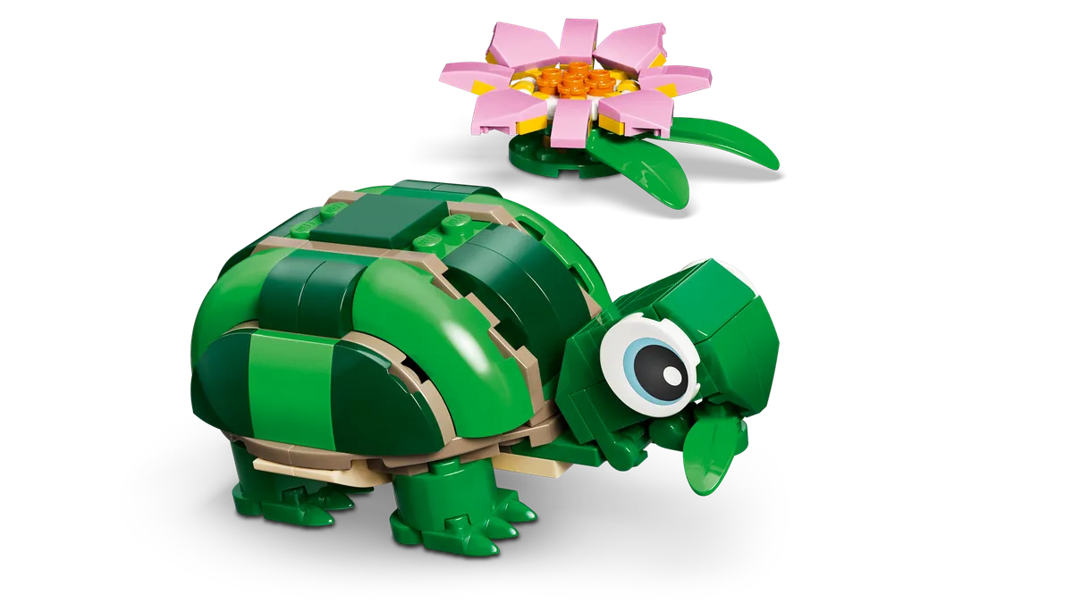 LEGO Turtle with a Water Lily Flower (31377) - Bild 10