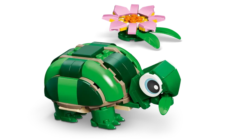 Turtle with a Water Lily Flower by LEGO – product photo 7 of 25