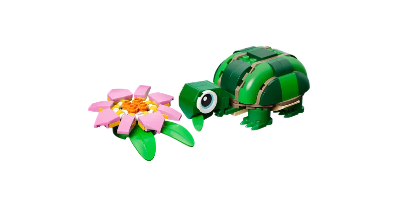 LEGO® Creator 3 in 1 herbouwbare speelgoedfiguur van een schildpad
