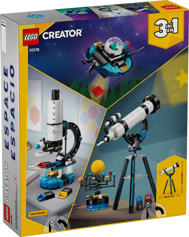 Space Exploration Telescope by LEGO – product photo 12 of 12