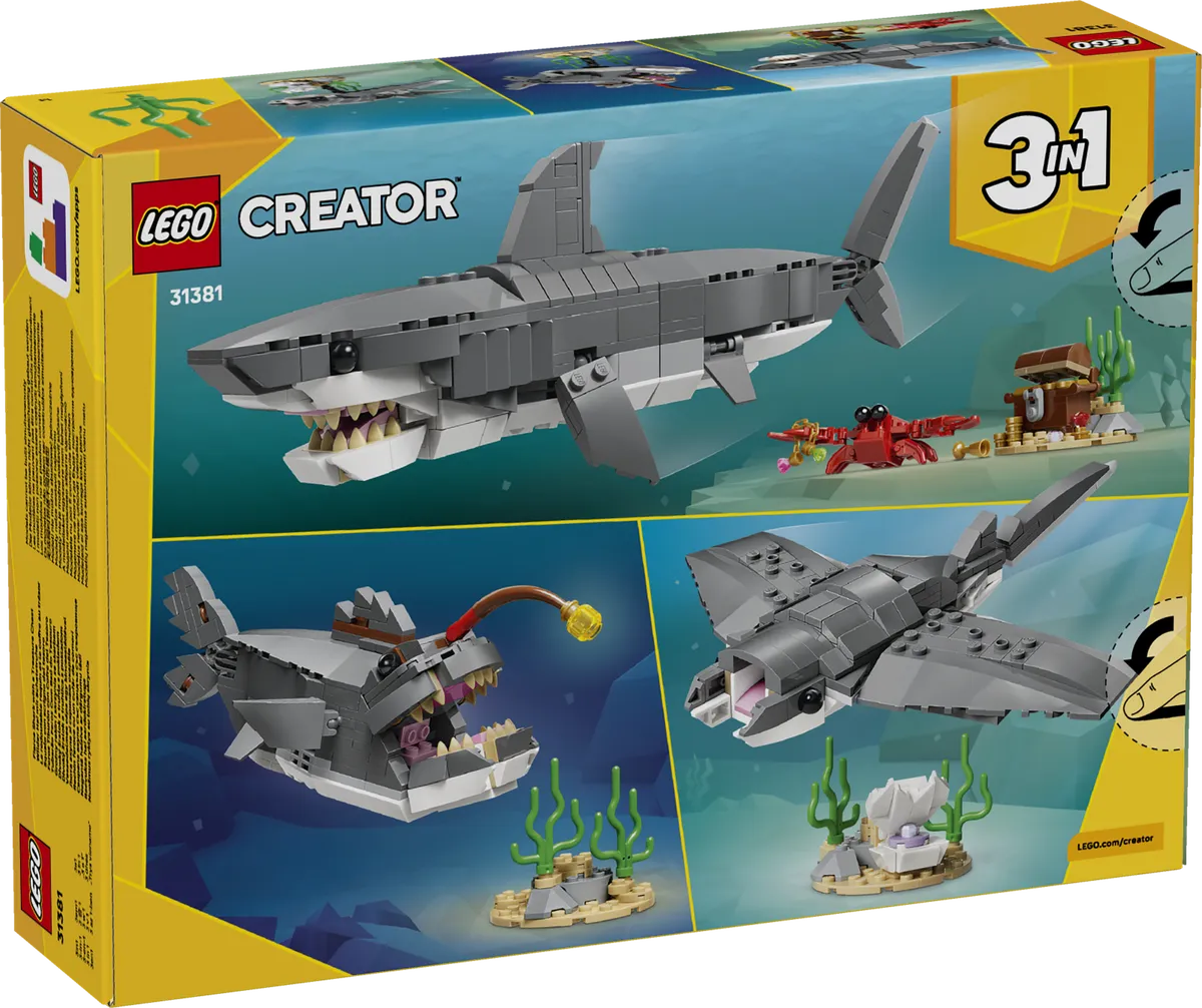 LEGO Fierce Shark with a Treasure Chest (31381) - Bild 16