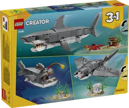 LEGO Fierce Shark with a Treasure Chest (31381) - afbeelding 12