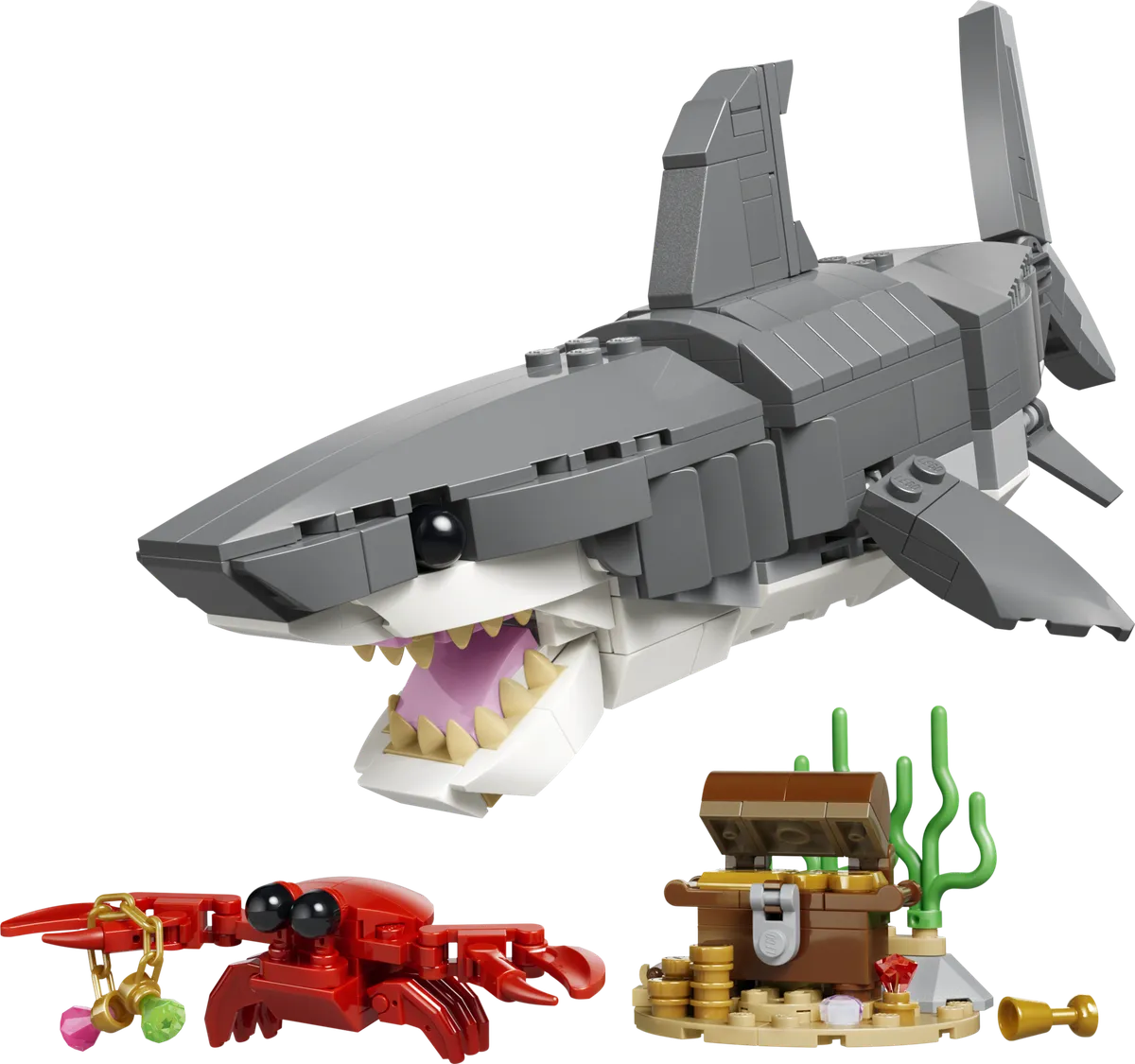LEGO Fierce Shark with a Treasure Chest (31381) - Bild 3
